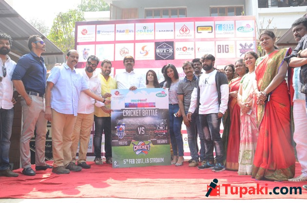 Swach Telangana Trophy(Cinestars Vs Corporators) Pressmeet Photos